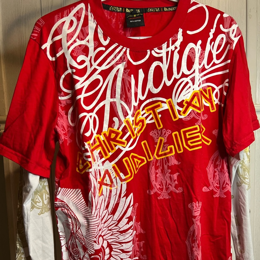 Christian Audigier Long Sleeve Shirt